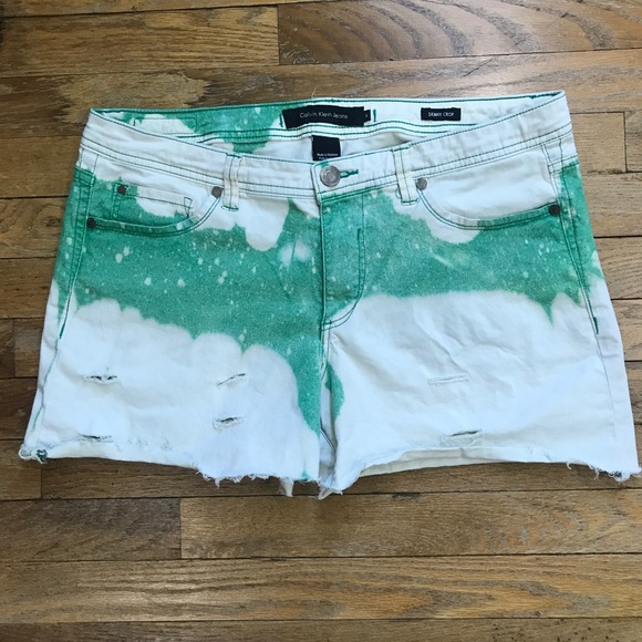 Calvin Klein Pants - Vintage Distressed Calvin Klein Jean Shorts